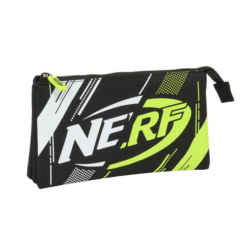 Image secondaire de Trousse Fourre-Tout Triple Nerf Get ready Noir 22 x 12 x 3 cm