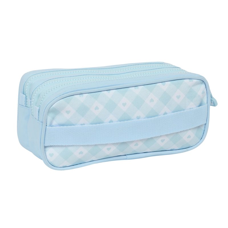 Image secondaire de Trousse Fourre-Tout Triple Glow Lab Cisnes Bleu clair 21,5 x 10 x 8 cm