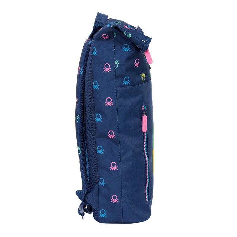 Image secondaire de Sacoche pour Portable Benetton Cool Blue marine 28 x 42 x 13 cm