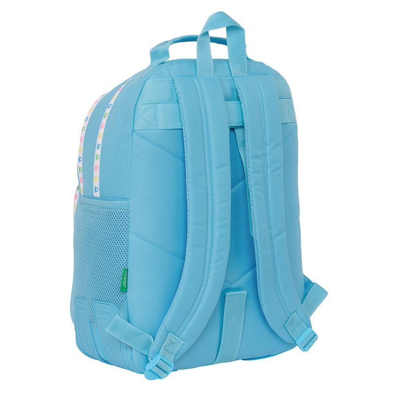 Image secondaire de Cartable Benetton Spring Celeste 32 x 42 x 15 cm