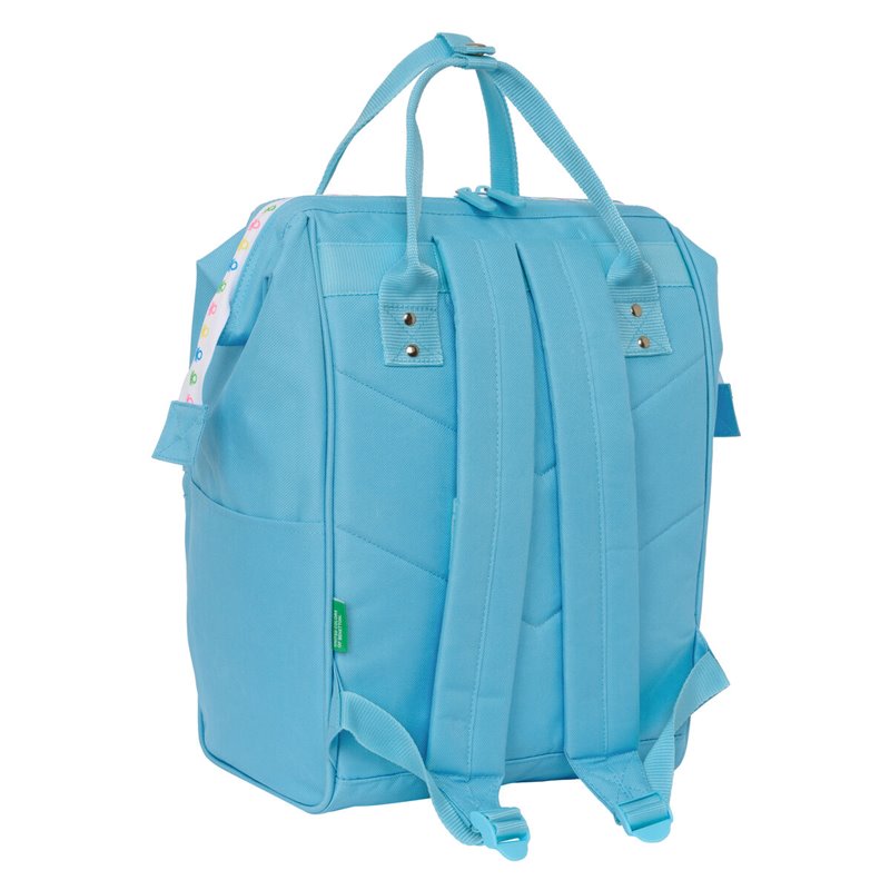 Image secondaire de Sacoche pour Portable Benetton Spring Bleu ciel 27 x 40 x 19 cm