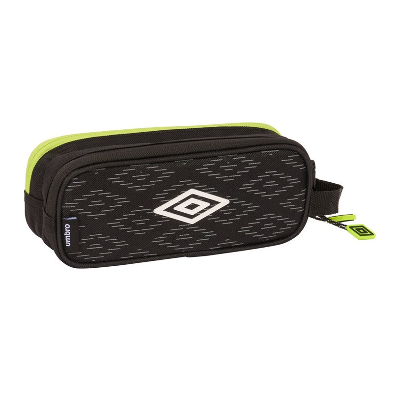 Image secondaire de Trousse Fourre-Tout Double Umbro Lima Noir 21 x 8 x 6 cm