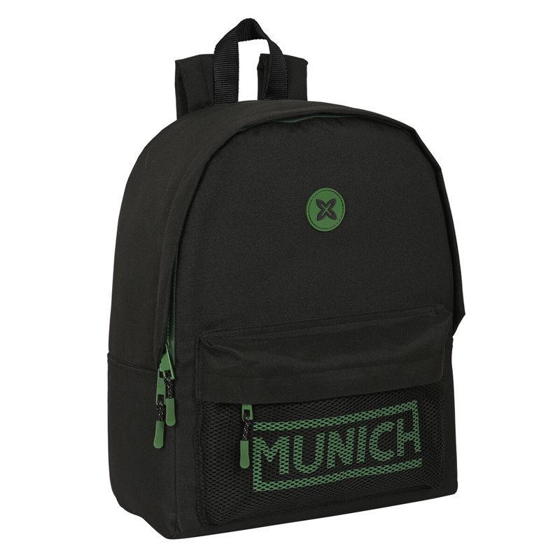 Sacoche pour Portable Munich Caviar Noir 31 x 40 x 16 cm