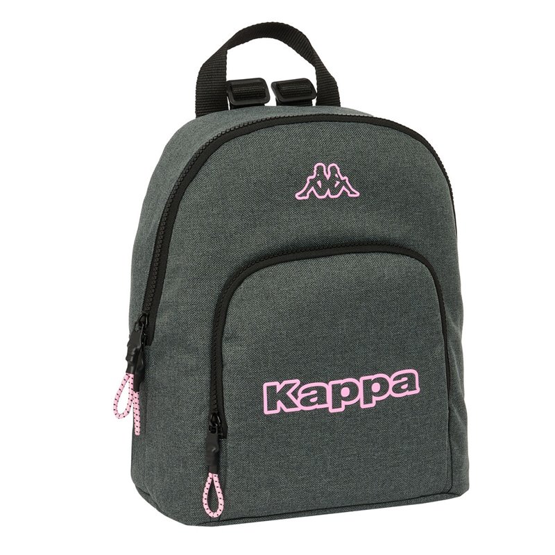 Sac à dos Kappa Silver pink Mini Gris 25 x 30 x 13 cm