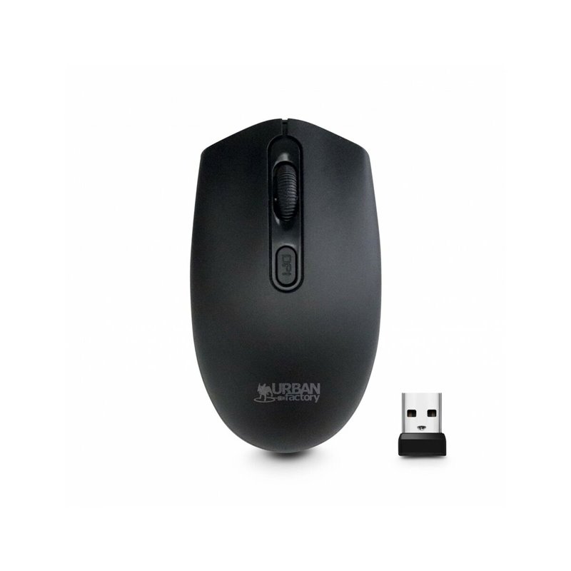 Souris sans-fil Urban Factory Fcm01UF Noir 1600 dpi