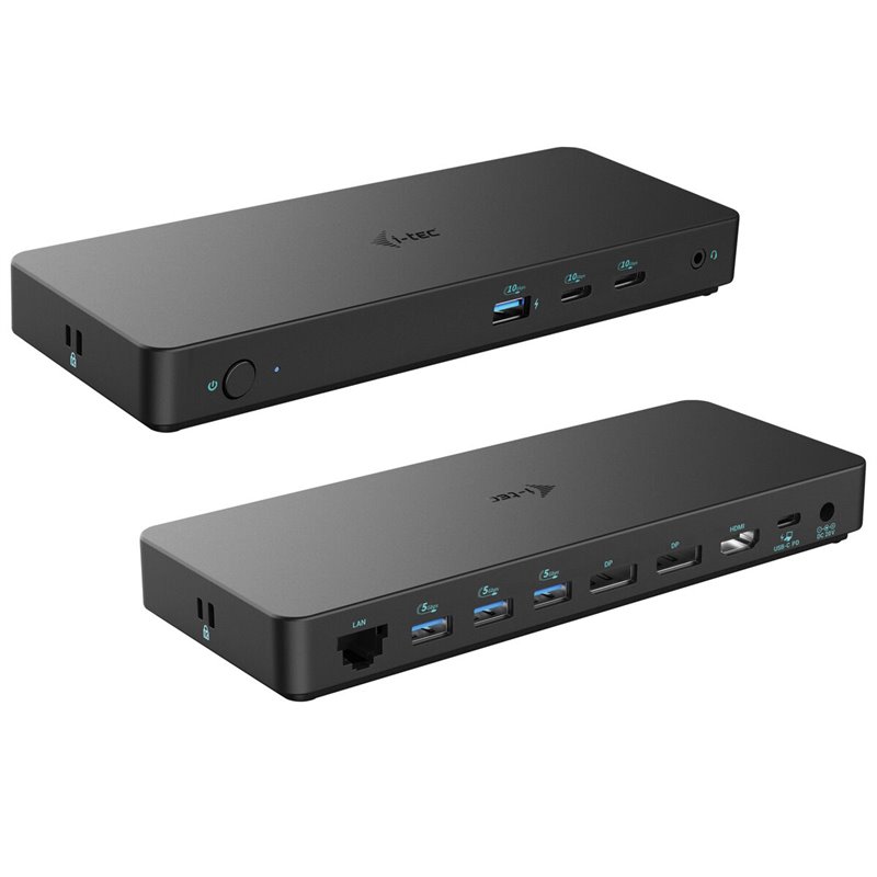 I-Tec USB-C Triple Display Docking Station Gen 2 Pro + Power Delivery 100W