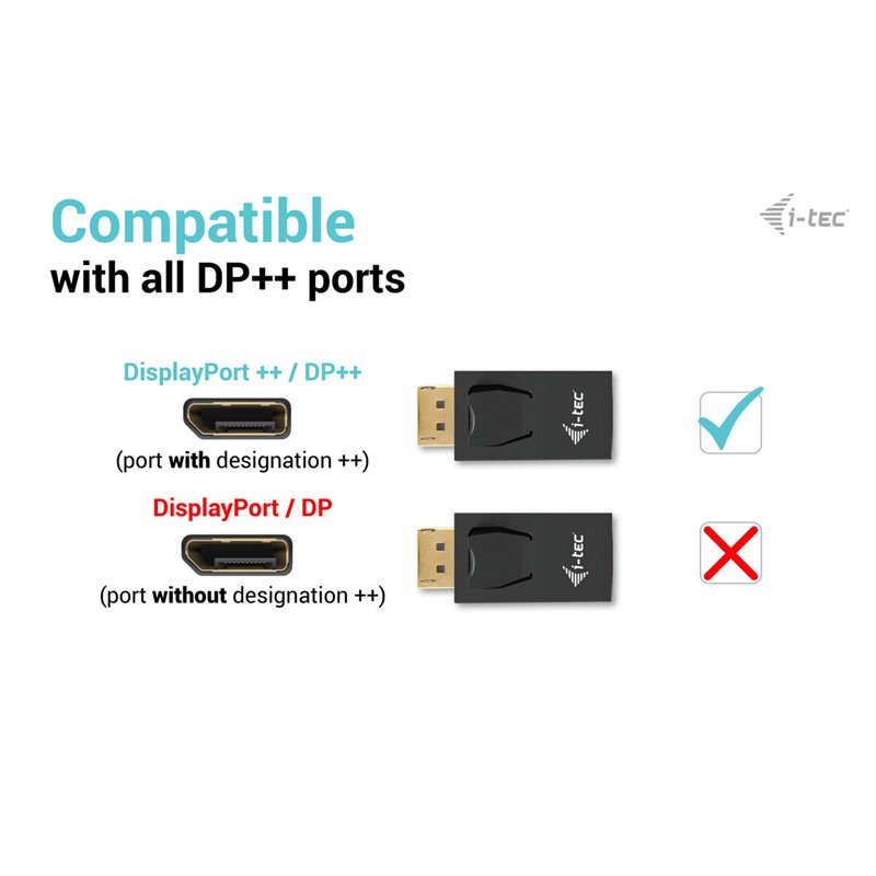 Image secondaire de I-Tec Passive DisplayPort to HDMI Adapter (max 4K/30Hz)