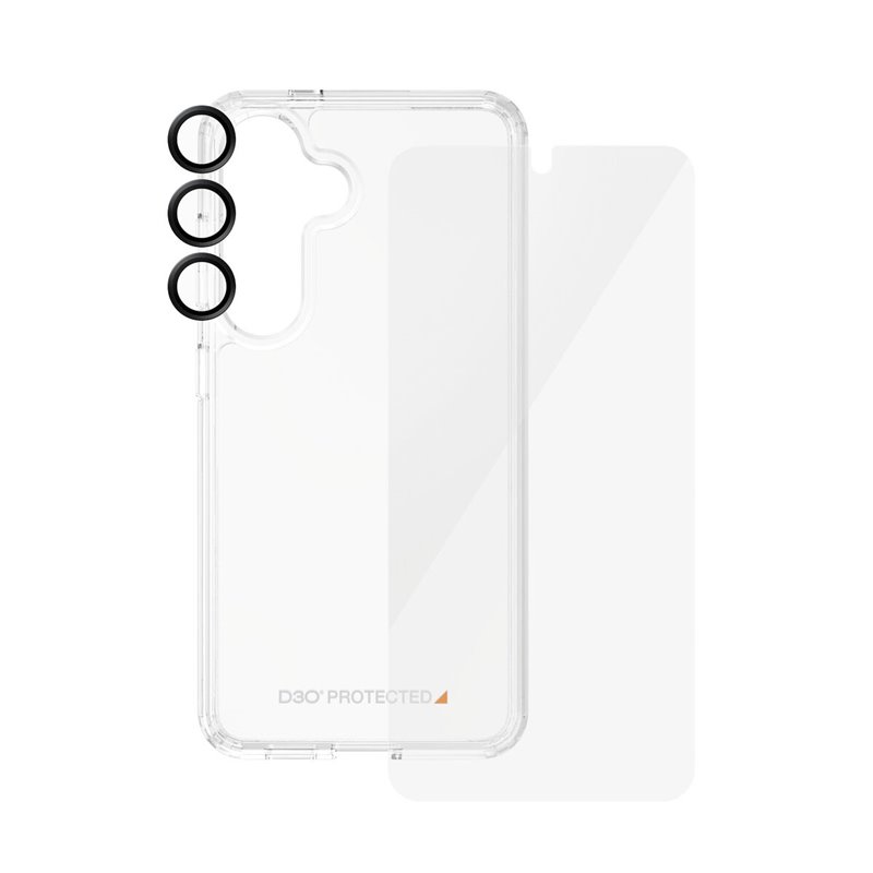 Panzerglass 3-in-1 Bundle Glas, Case, Cam Protection d'écran transparent Samsung 1 pièce(s)