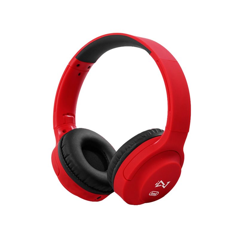 Trevi DJ 601 M Casque Avec fil Arceau Appels/Musique Rouge