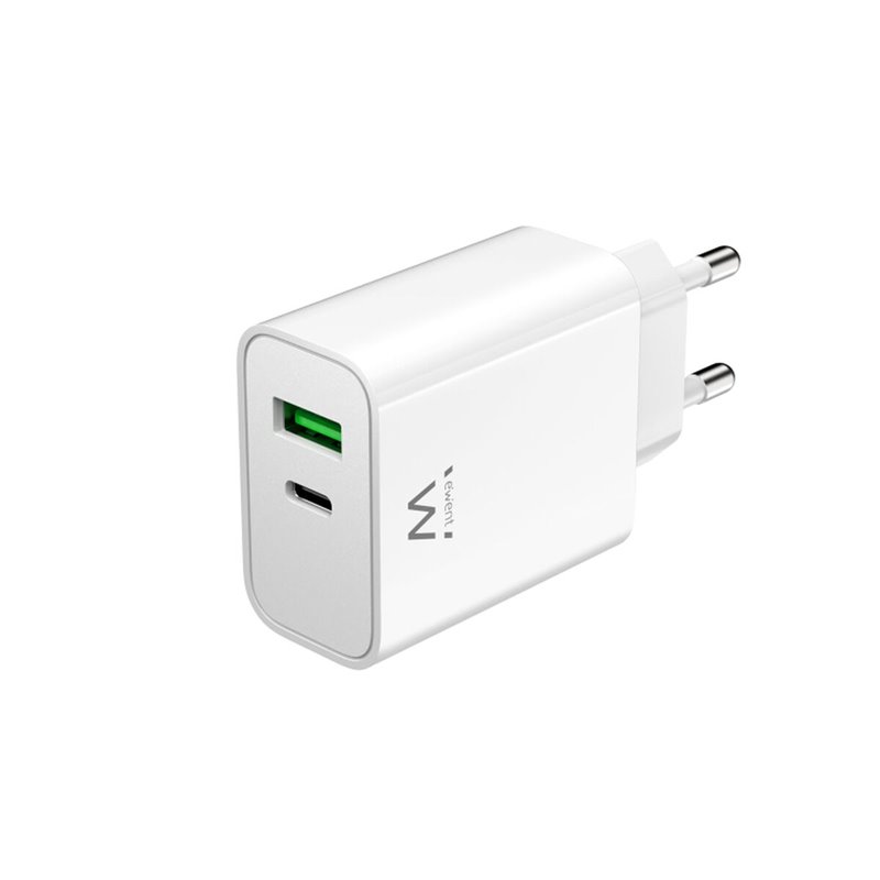 Ewent EW1325 chargeur d'appareils mobiles Universel Blanc Secteur Charge rapide Intérieure