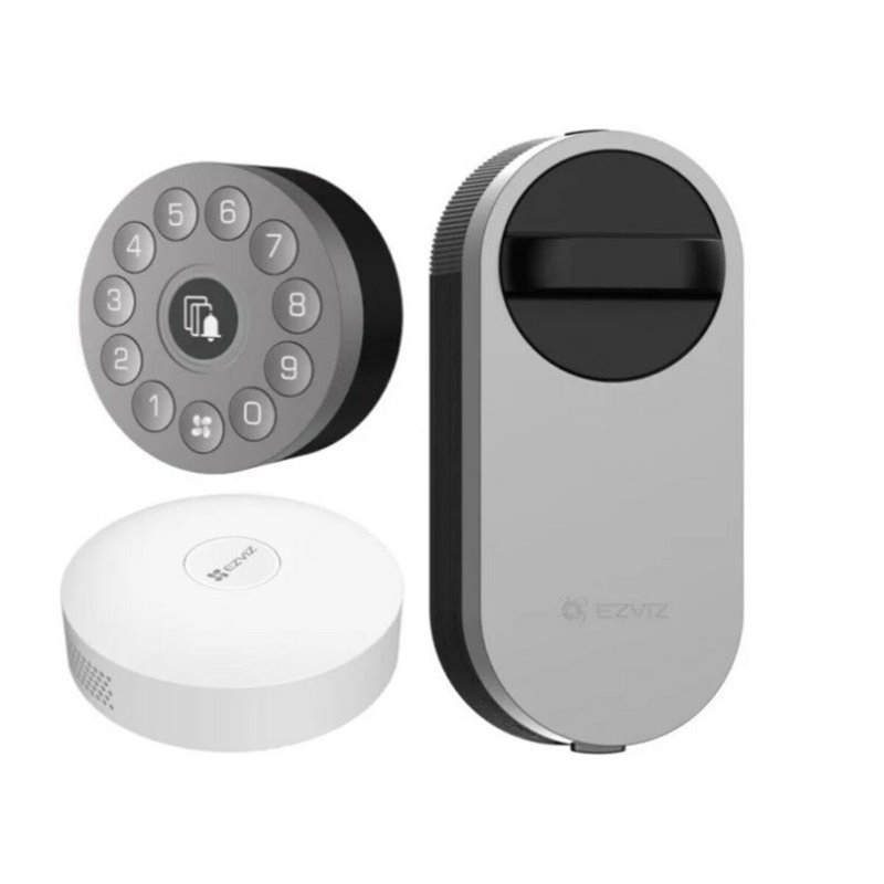 Ezviz CS-DL01S + DL01CP + A3-BK Verrou de porte intelligent