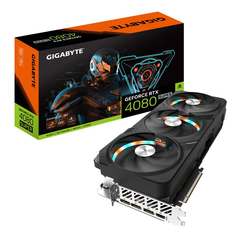 Gigabyte Gaming GeForce RTX 4080 SUPER OC 16G Nvidia 16 Go GDDR6X