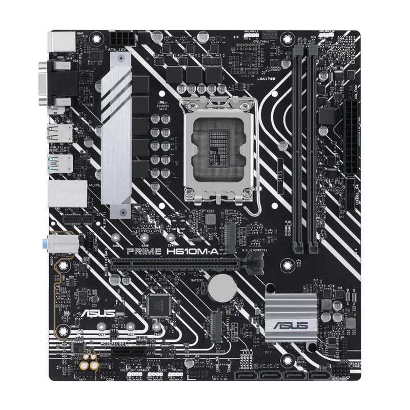 Image secondaire de Asus PRIME H610M-A-CSM Intel H610 LGA 1700 micro ATX