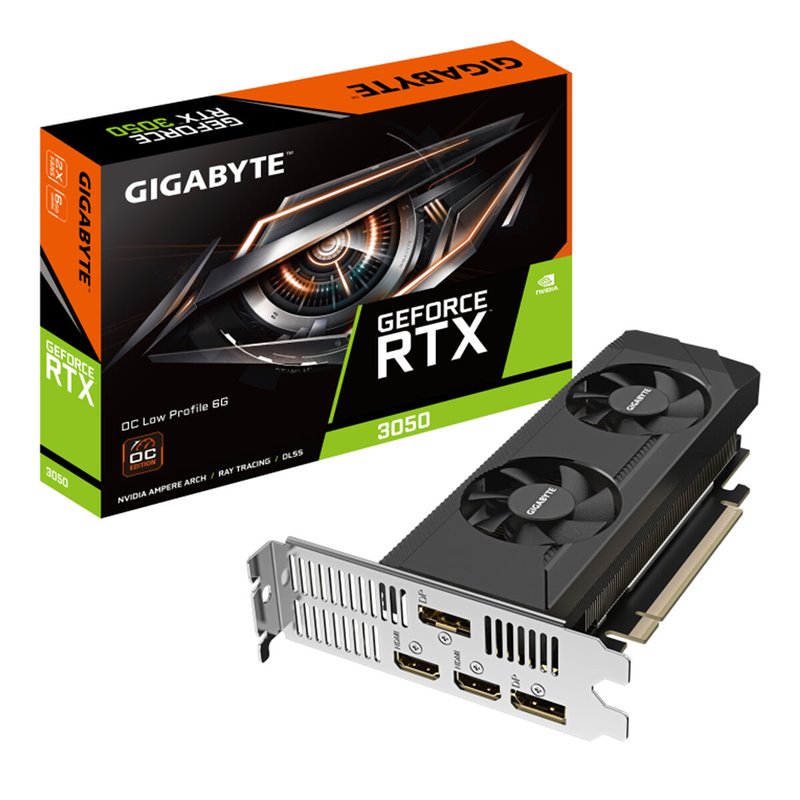 Image secondaire de Gigabyte GeForce RTX 3050 OC Low Profile 6G Nvidia 6 Go GDDR6