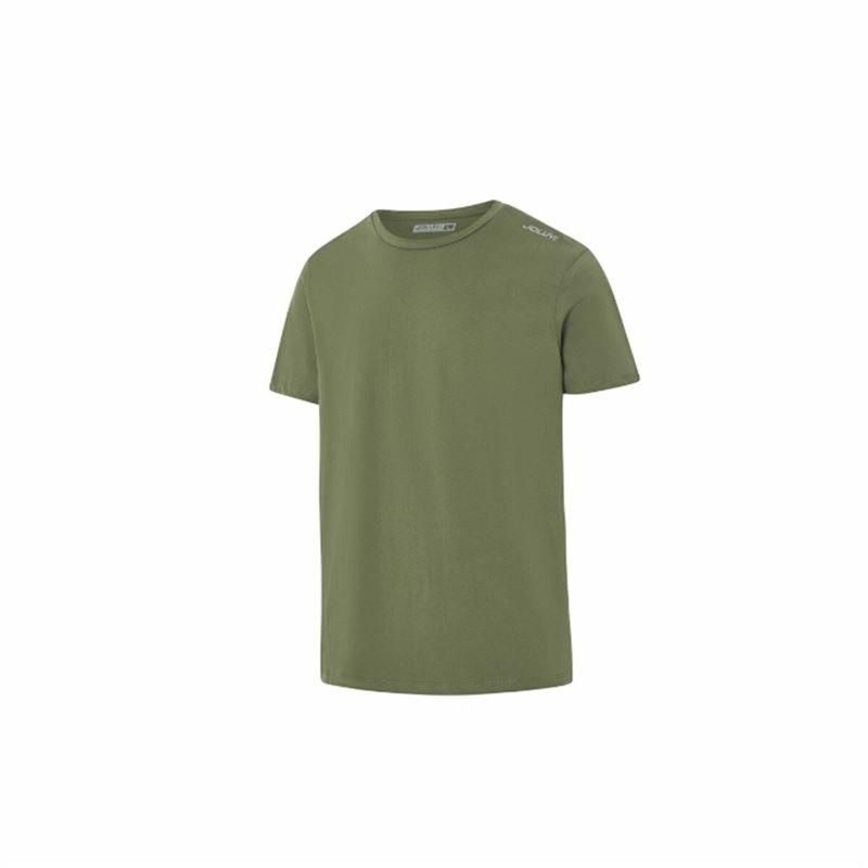 T-Shirt à manches courtes homme Joluvi Combed Vert Olive