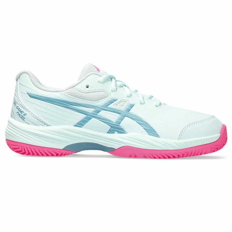 Chaussures de Padel pour Enfants Asics Gel-Game 9 Bleu clair