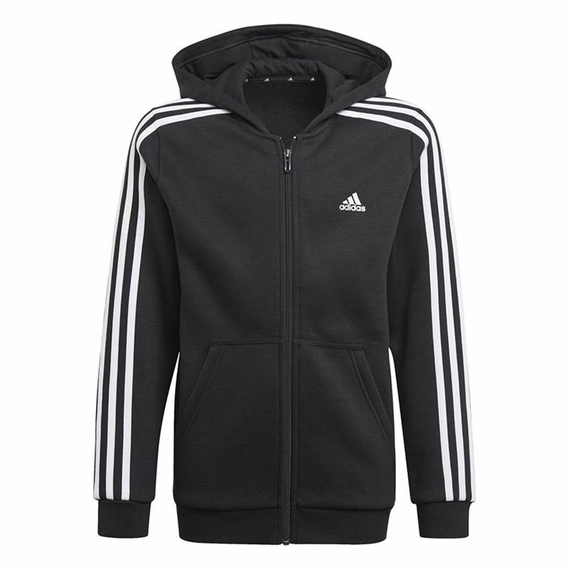 Sweat-Shirt à capuche fille Adidas Essentials Noir