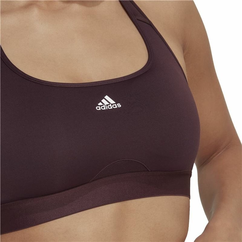 Image secondaire de Soutien-Gorge de Sport Adidas Powerreact Violet foncé