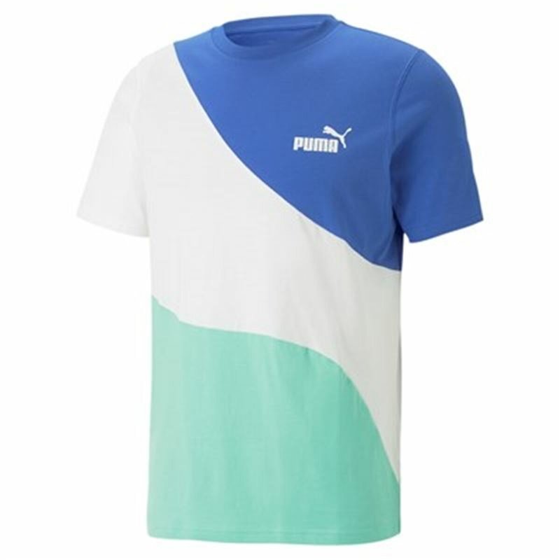 Image secondaire de T-Shirt à manches courtes homme Puma Power Cat Bleu