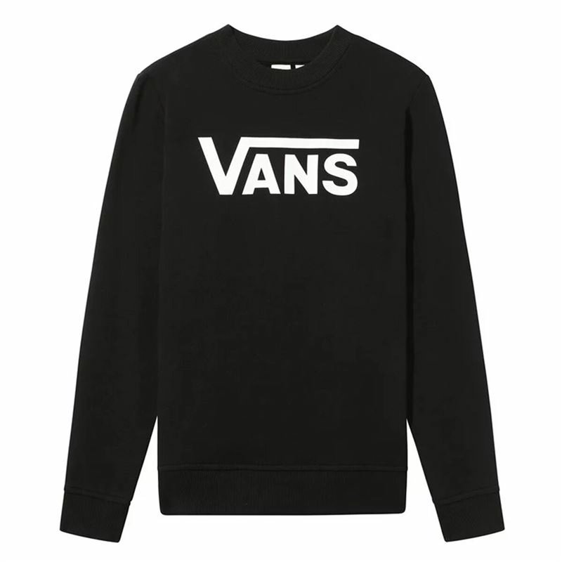 Sweat sans capuche homme Vans Classic V Noir