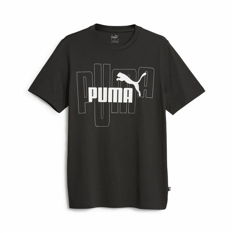 T-Shirt à manches courtes homme Puma Graphiccs No. 1 Logo