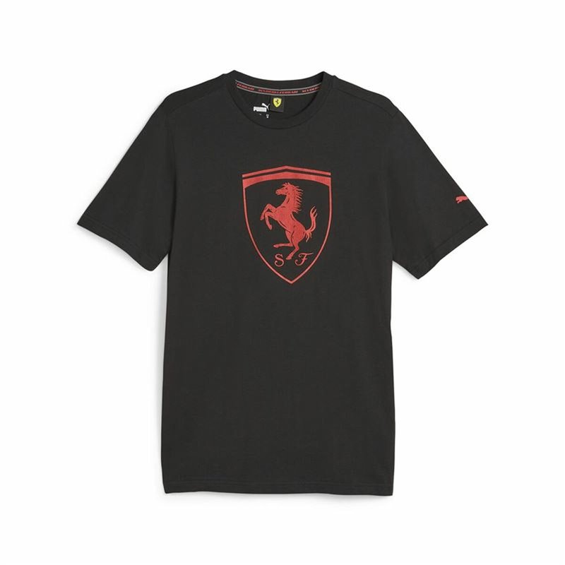 T-Shirt à manches courtes homme Puma Ferrari Race Tonal B Noir