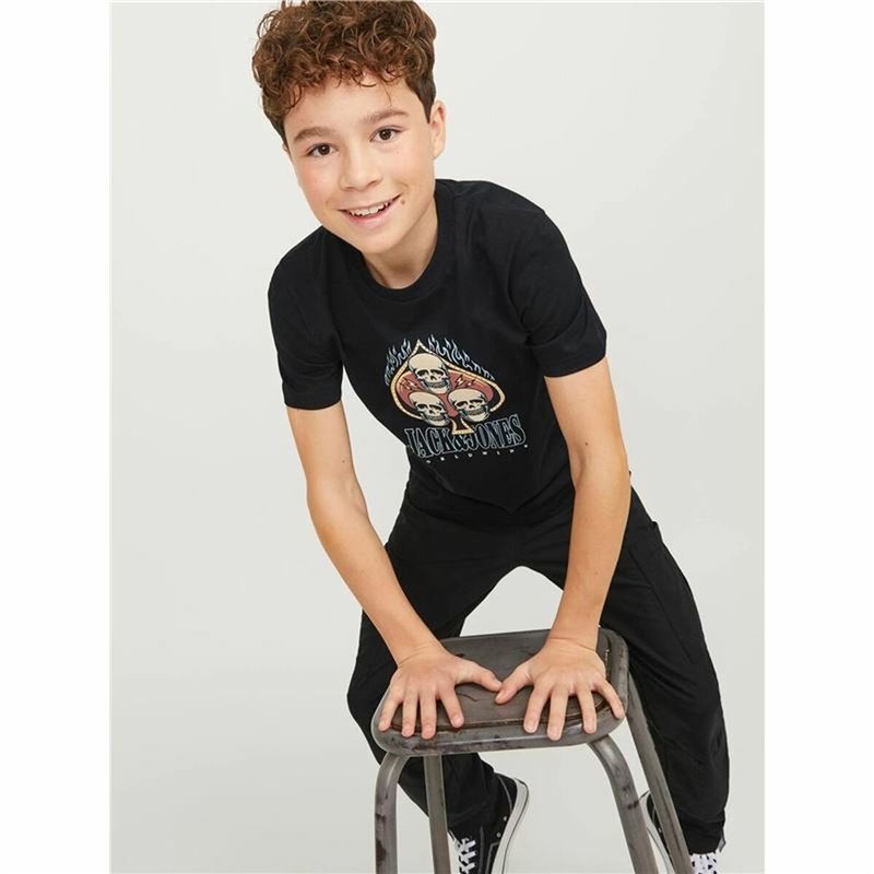 Image secondaire de T shirt à manches courtes Enfant Jack & Jones Jorheavens Noir