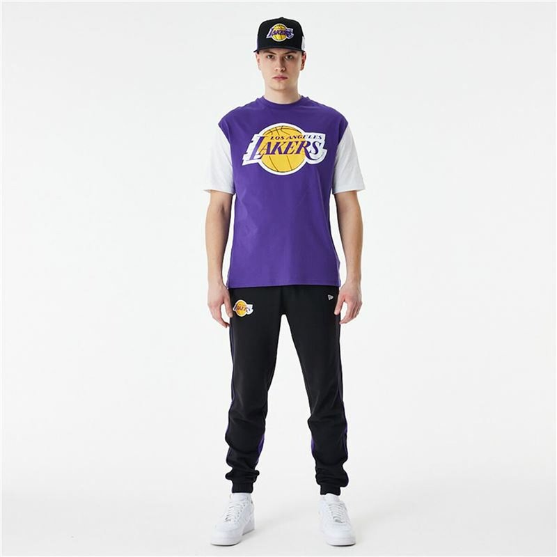 Image secondaire de T-Shirt à manches courtes homme New Era NBA Colour Insert LA Lakers Violet