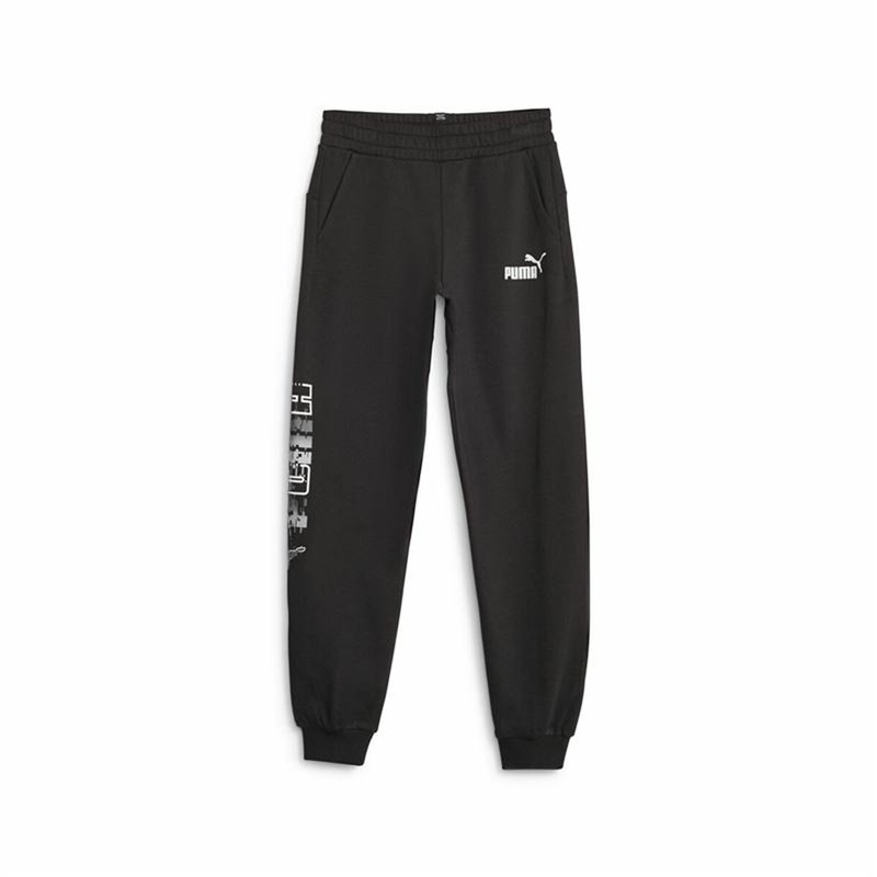 Pantalons de Survêtement pour Enfants Puma Ess+ Futureverse Noir