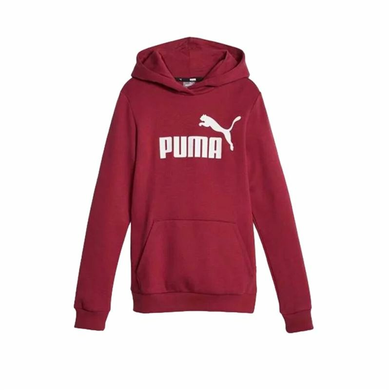 Sweat-Shirt Enfant Puma Ess Logo Fl Rouge