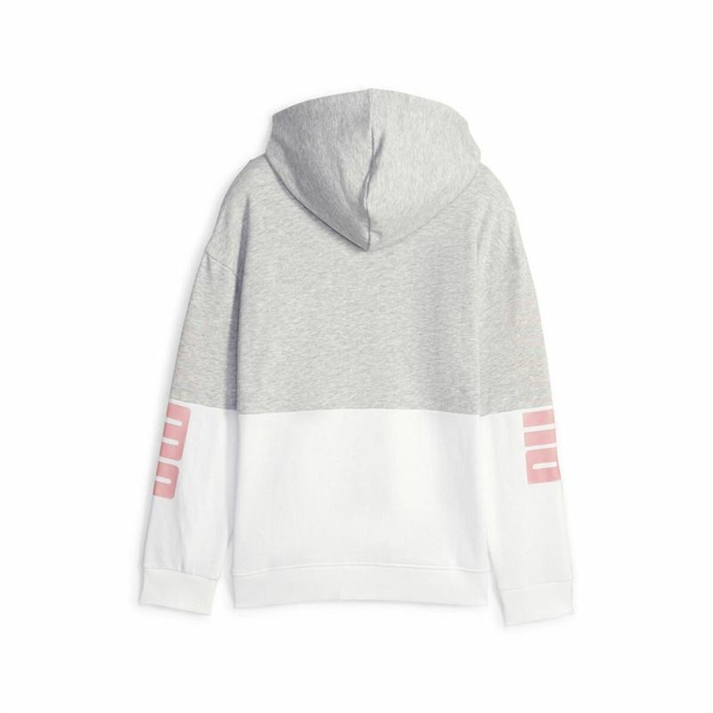 Image secondaire de Sweat-Shirt Enfant Puma Power Colorblock Gris