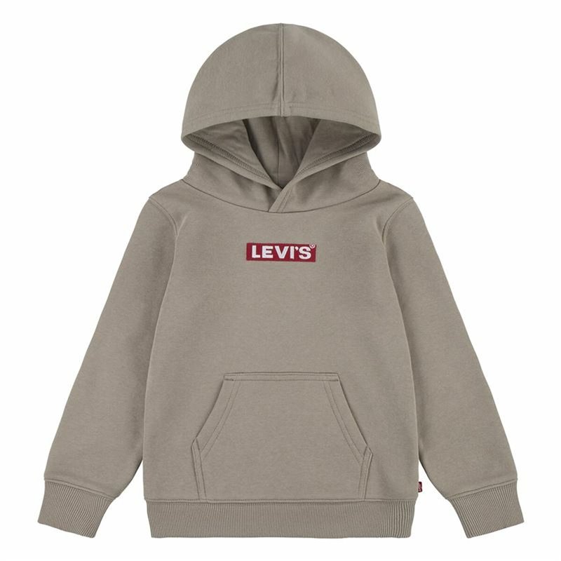 Sweat-Shirt Enfant Levi's Boxtab Marron Clair