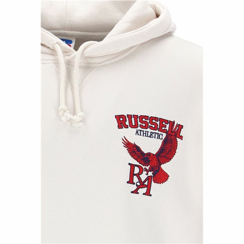 Image secondaire de Sweat à capuche homme Russell Athletic Barry Blanc