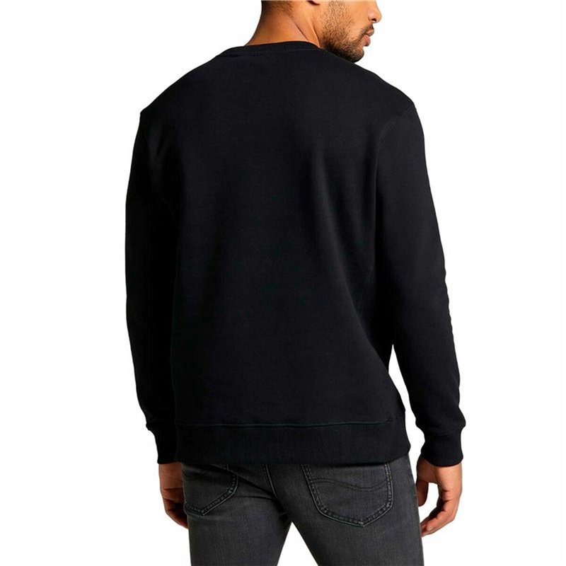 Image secondaire de Sweat sans capuche homme Lee Plain Crew Noir