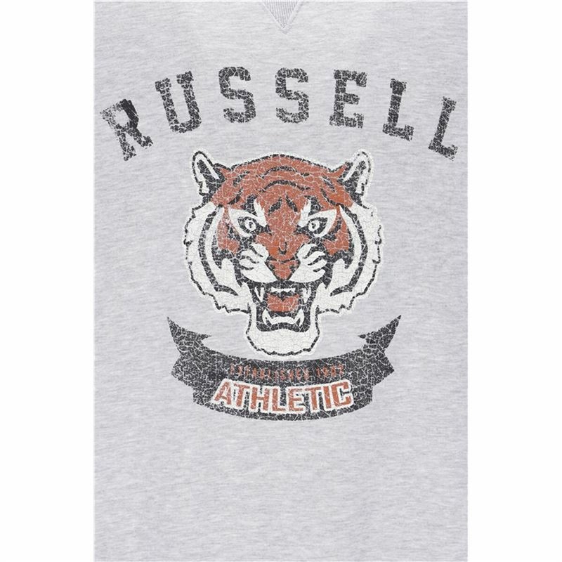 Image secondaire de Sweat sans capuche homme Russell Athletic Honus Gris clair