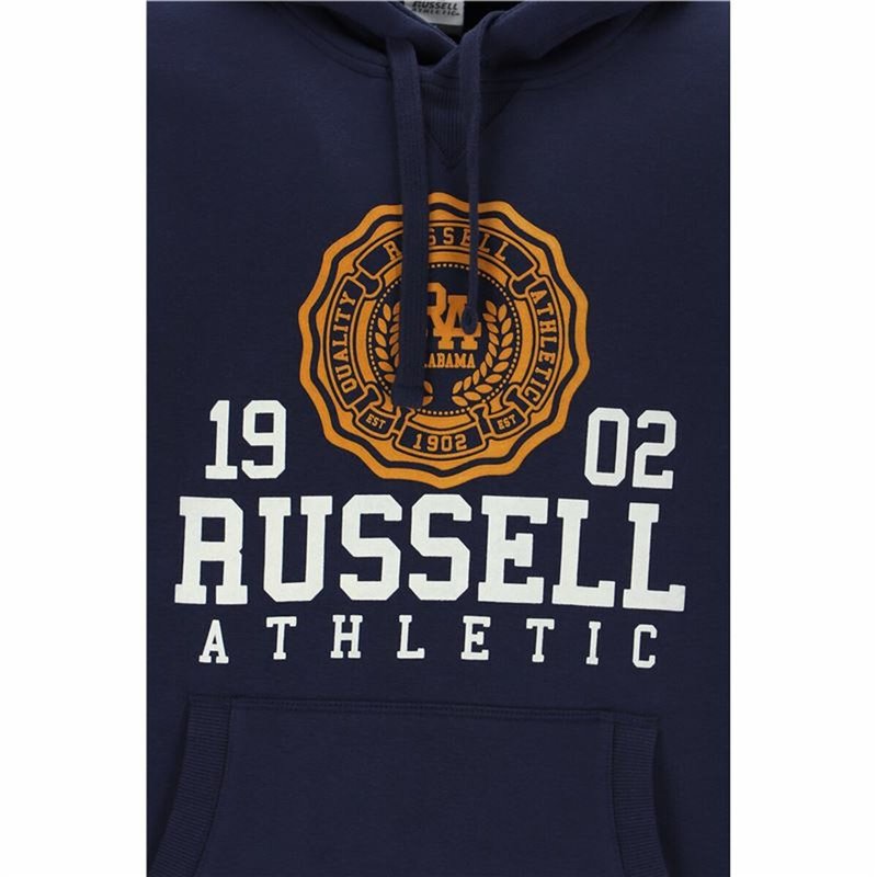 Image secondaire de Sweat à capuche homme Russell Athletic Ath 1902 Blue marine