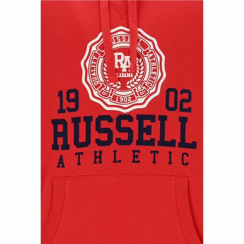 Image secondaire de Sweat à capuche homme Russell Athletic Ath 1902 Rouge