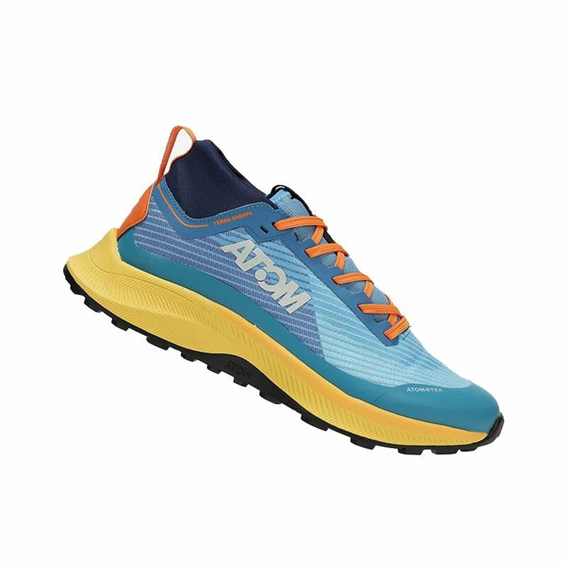 Chaussures de Sport pour Homme Atom AT137 Terra Track-Tex Bleu clair