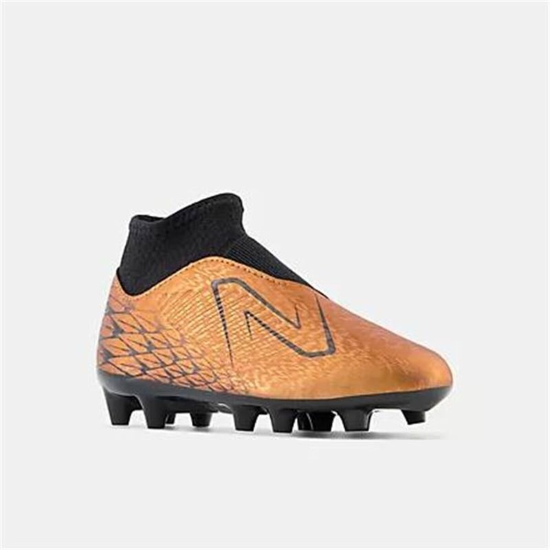 Image secondaire de Chaussures de foot pour Enfants New Balance Tekela v4 Magique FG Marron