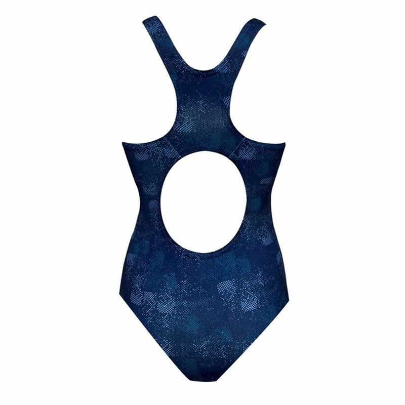 Image secondaire de Maillot de bain femme Ras Gardenia Bleu