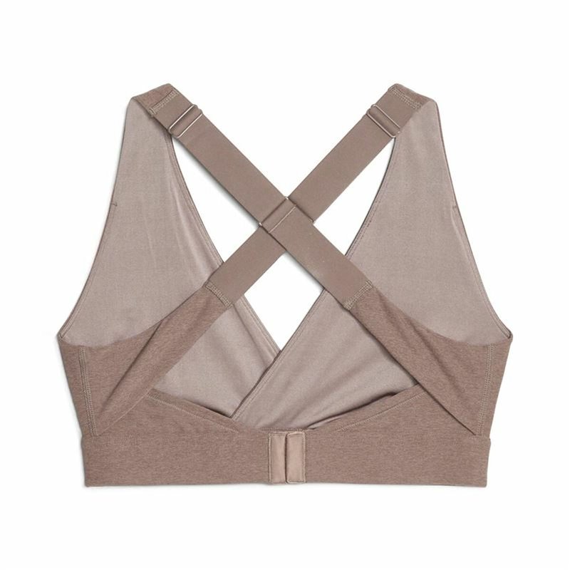 Image secondaire de Soutien-Gorge de Sport Puma Yoga Mid Impact Rose foncé