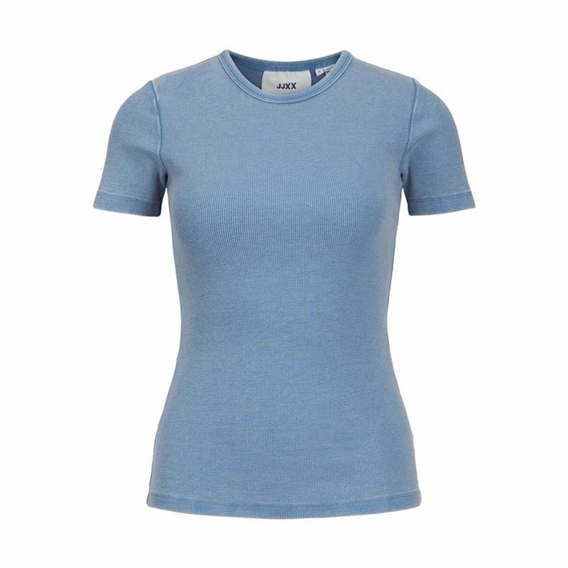 T-Shirt à manches courtes femme Jack & Jones Jxfrankie Wash Ss Bleu