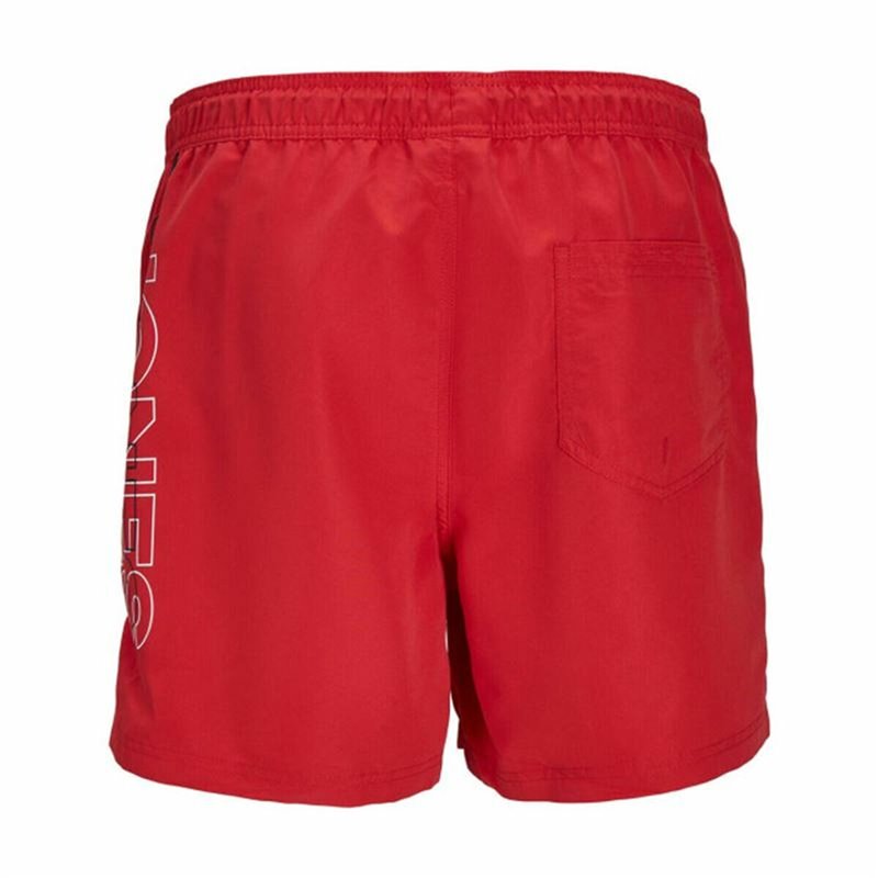 Image secondaire de Maillot de bain Enfant Jack & Jones Double Logo Ly Sn Mni Rouge