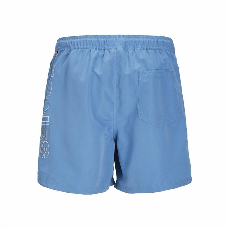 Image secondaire de Maillot de bain Enfant Jack & Jones Jpstfiji Jjswim Double Logo Bleu