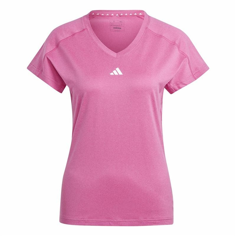 T-Shirt à manches courtes femme Adidas Essentials Rose Lila