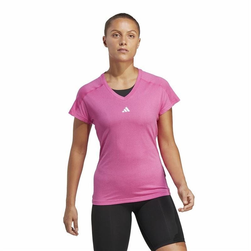 Image secondaire de T-Shirt à manches courtes femme Adidas Essentials Rose Lila