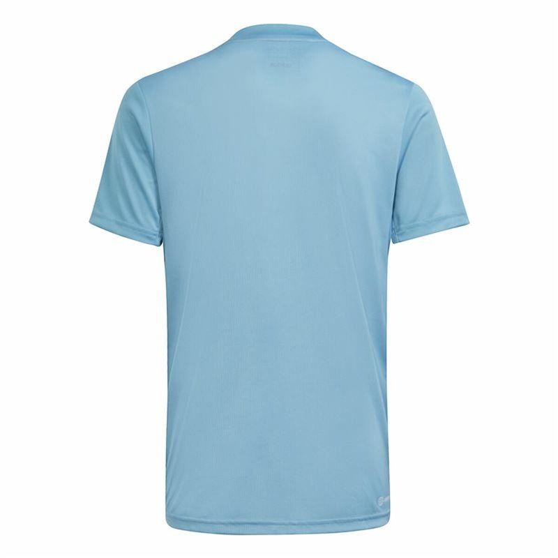 Image secondaire de T shirt à manches courtes Enfant Adidas Training Essentials Bleu clair