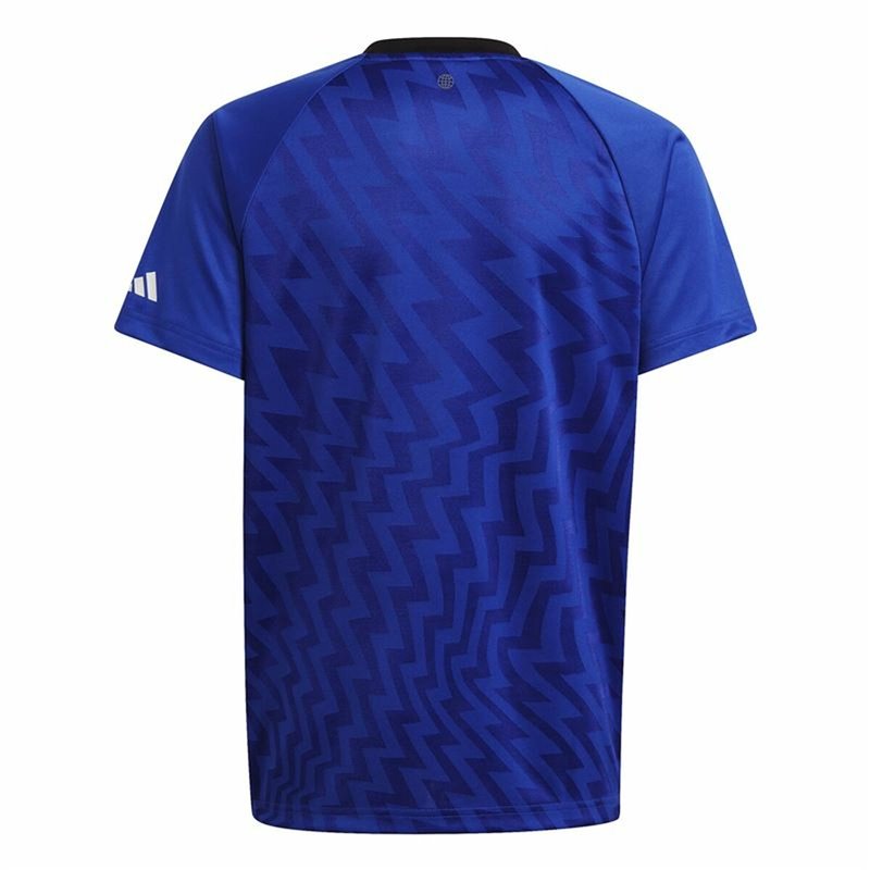 Image secondaire de Maillot de Football à Manches Courtes pour Enfants Adidas Predator Bleu