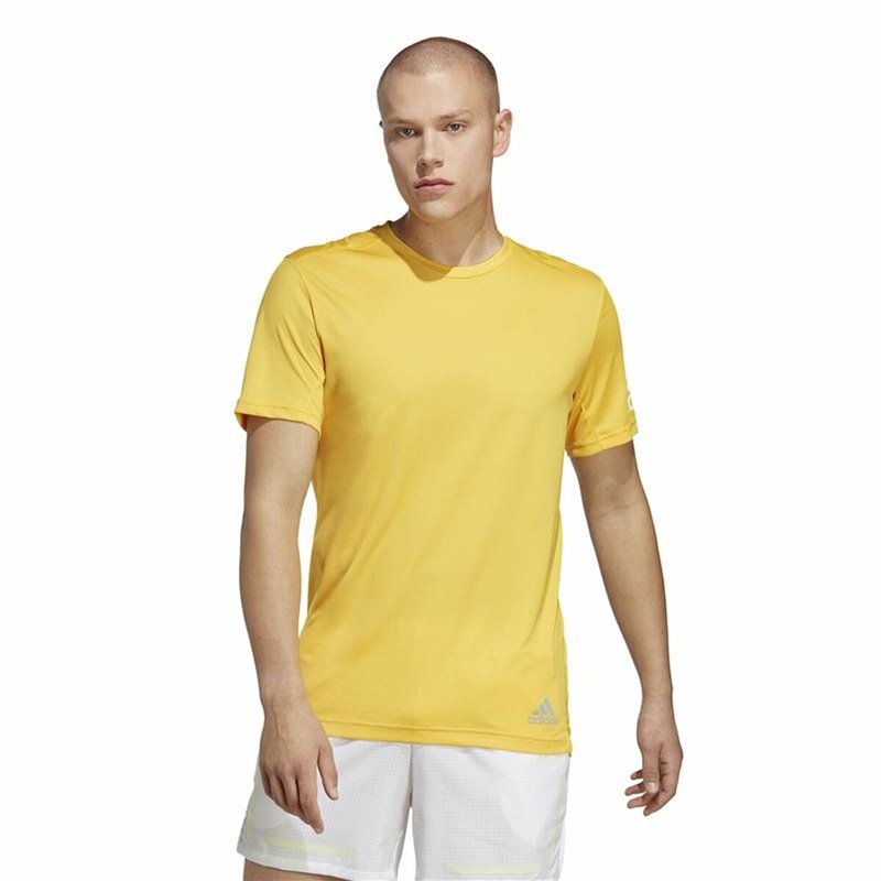 Image secondaire de T-Shirt à manches courtes homme Adidas Run It Jaune