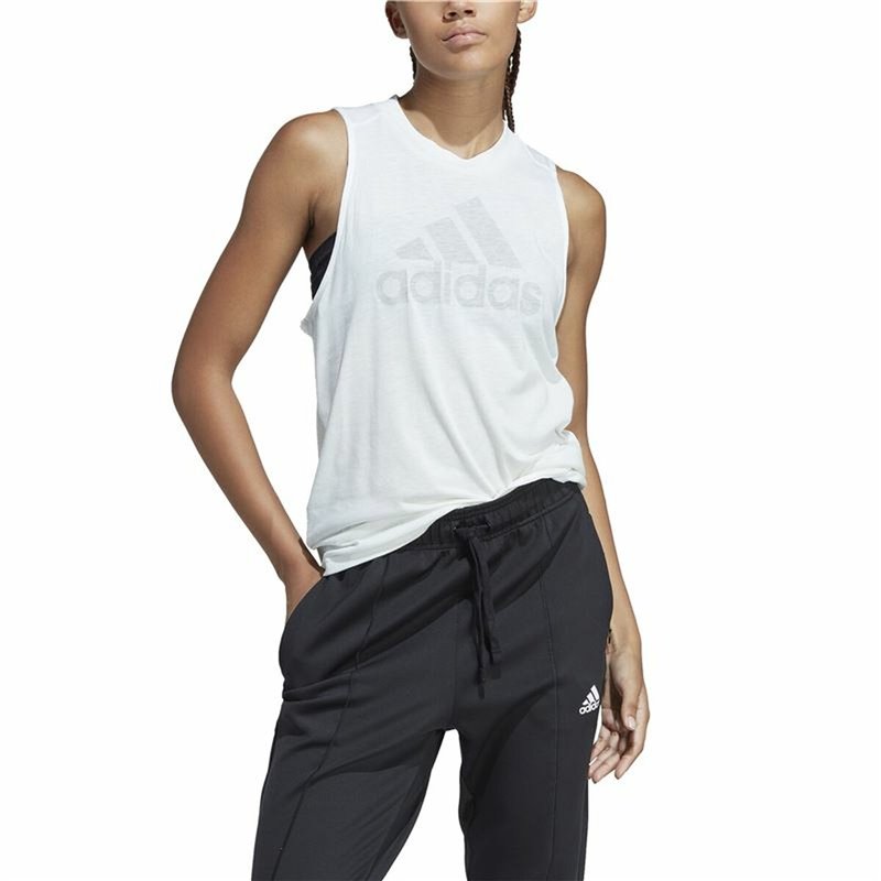 Image secondaire de Maillot de Corps sans Manches pour Femme Adidas Future Icons 3.0 Blanc